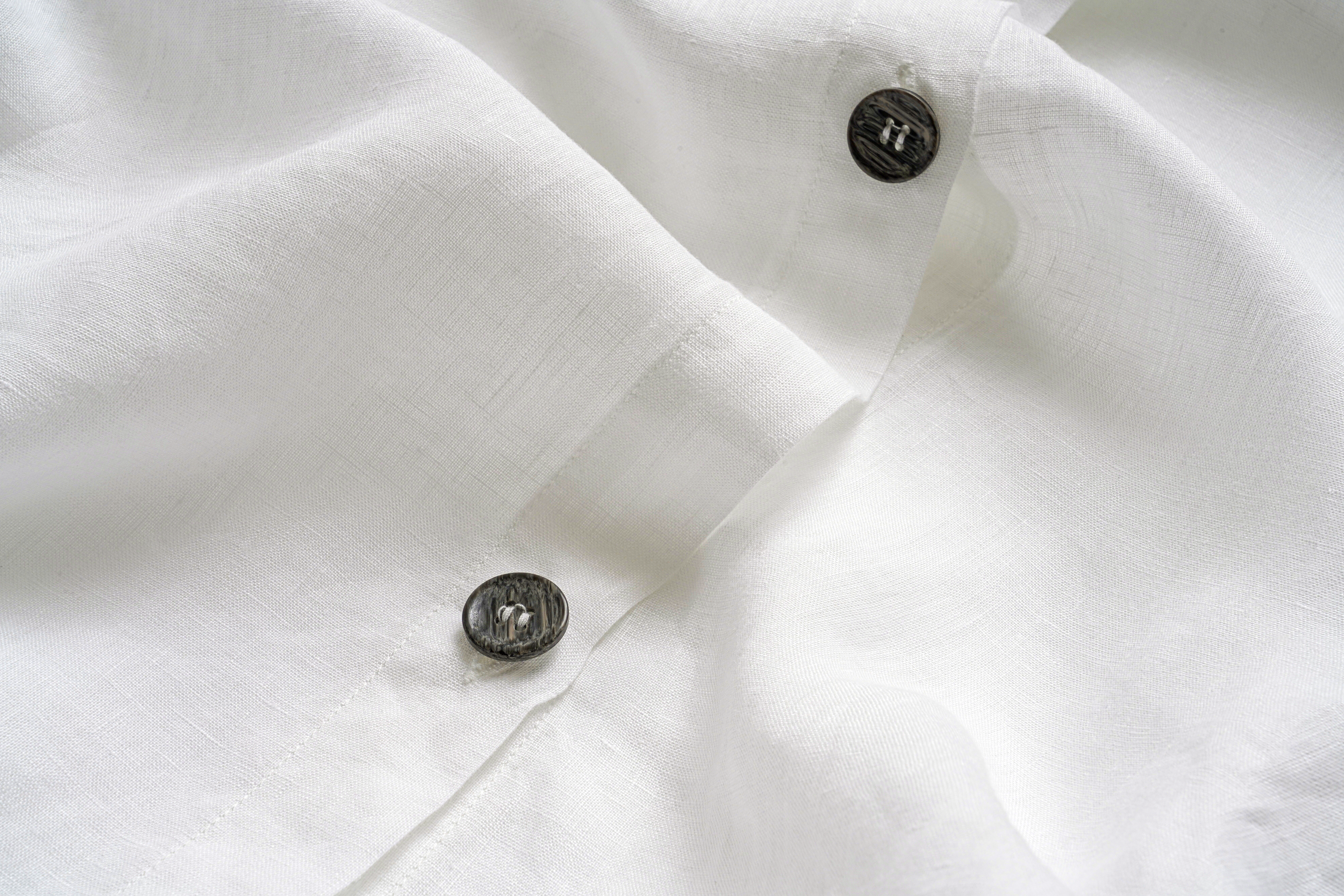 Linen fabric details